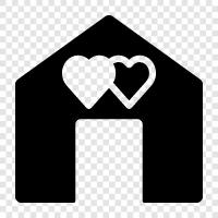 home sweet home, house, home, abode icon svg