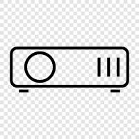 home theater projector, portable projector, business projector, projection screen icon svg