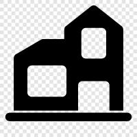 home, abode, lodging, shelter icon svg