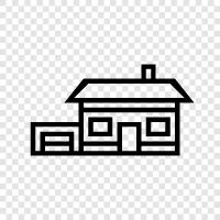 home, residence, abode, lodging icon svg