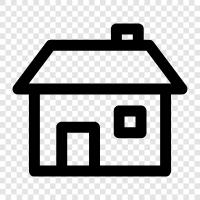 home, living, place, residence icon svg