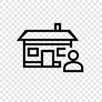 home, family, children, pets icon svg