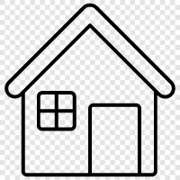 Home, Living, Beds, Rooms icon svg