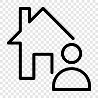 homemakers, stay at home moms, stay at home dads, house icon svg