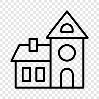 Homeowners, Property, Real Estate, House icon svg