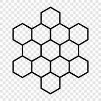 honeycomb, honey, honeycomb sheets, honeycomb tiles icon svg