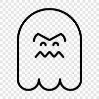 horror, hauntings, ghost stories, ghost videos icon svg