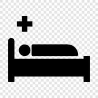 hospital bed, rehabilitation bed, hospital bed for sale, bed for sale icon svg