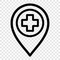 hospital location near me, hospital near me, hospital location map, hospital in icon svg