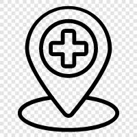 hospital location near me, hospital locations, hospital near me, hospitals near me icon svg