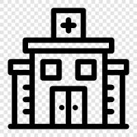 hospitalization, health, care, caregiving icon svg