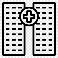 hospitalization, health care, medical, ambulance icon svg