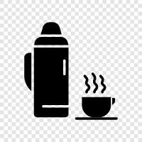 hot coffee, iced coffee, frappuccino, latte icon svg