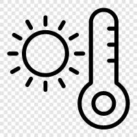 hot weather, hot day, hot year, hot time icon svg