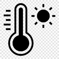 Heißes Wetter symbol