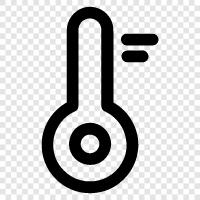 hot, cold, weather, degrees icon svg