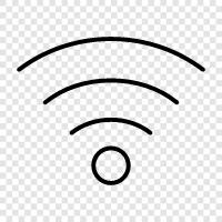 hotspot, router, signal, security icon svg