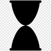 hourglass, sand timer, sand timer with timer, hourglass timer icon svg