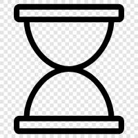 hourglass, time, clock, sand icon svg