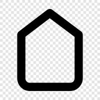 House, Property, Real Estate, Rent icon svg