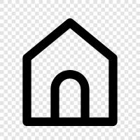 House, Property, Real Estate, Rent icon svg