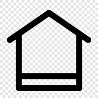 House, Rent, Property, Home icon svg