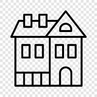 house, real estate, apartment, rental icon svg