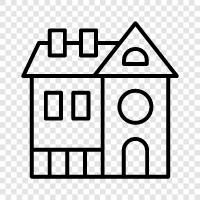 House, Housewarming, Living, Place icon svg