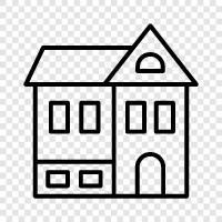 House, Property, Place, dwelling icon svg