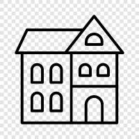 House, Property, Rent, House Rentals icon svg