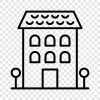 House, Property, Real Estate, Invest icon svg