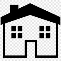 House, Architecture, Interior Design, Property icon svg