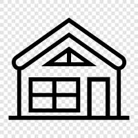 House, Property, Place, Dwelling icon svg