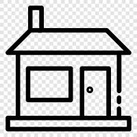 House, Property, Place, Dwelling icon svg