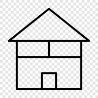 House, Property, Rent, Living icon svg