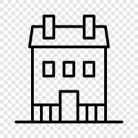 house, real estate, house for sale, house for rent icon svg