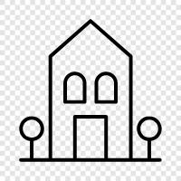 house, real estate, property, rental icon svg