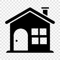 House, Property, Place, Dwelling icon svg