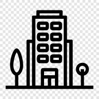 house, real estate, rentals, properties icon svg