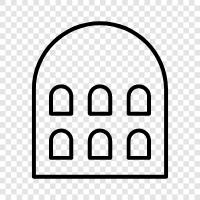 house, property, real estate, home decorating icon svg