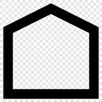 house, apartments, rental, property icon svg