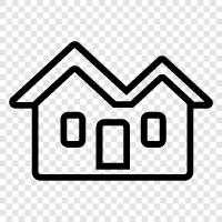 House, Property, Place, Living icon svg