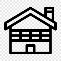 House, Property, Place, Room icon svg