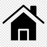 House, Property, Place, Residence icon svg