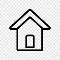 House, Rooms, Living, Place icon svg