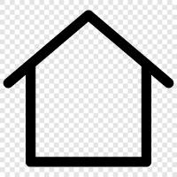 House, Living, Place, Rooms icon svg