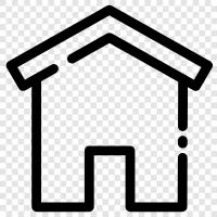 House, Property, Rent, House Rent icon svg