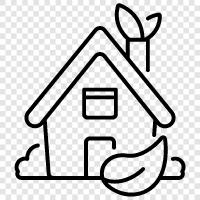 house, solar, passive, insulation icon svg