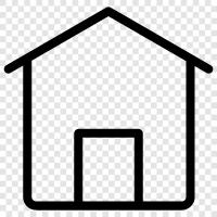 House, Property, Place, Dwelling icon svg