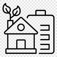 house, solar, green, solar system icon svg